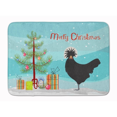 Carolines Treasures Polish Poland Chicken Christmas Machine Washable Memory Foam Mat BB9201RUG